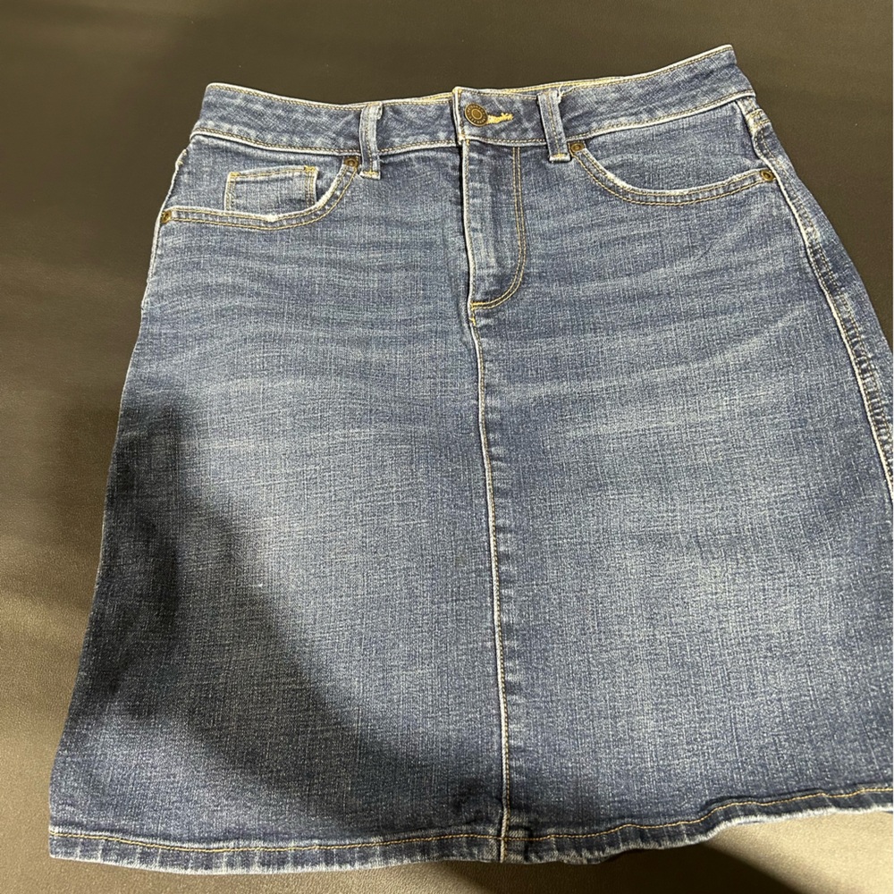 Denim Mini Skirt